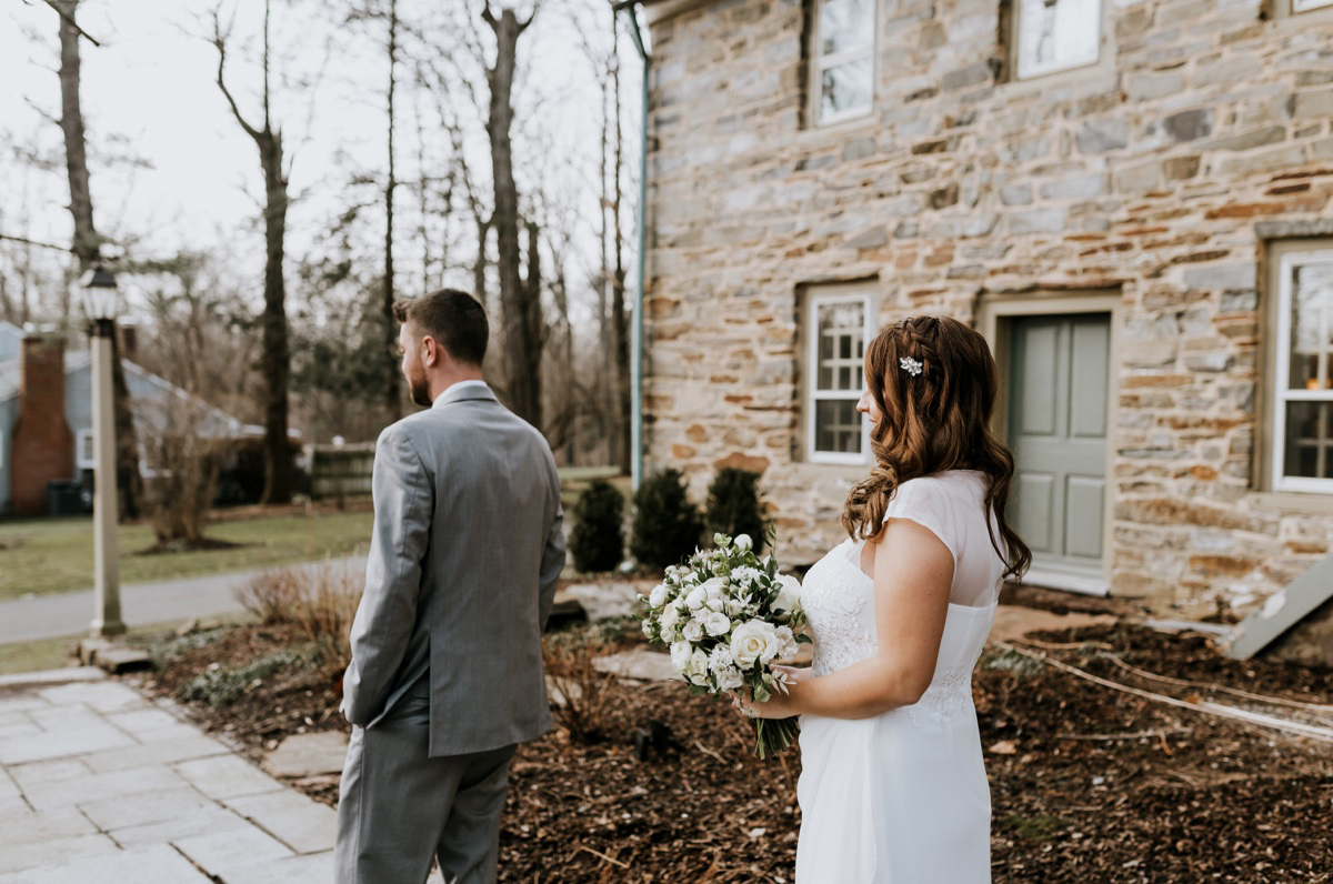 18 The Inn At Glencairn Winter Wedding Inspiration Winter Elopement Princeton Wedding Photographer NJ Wedding Photographer