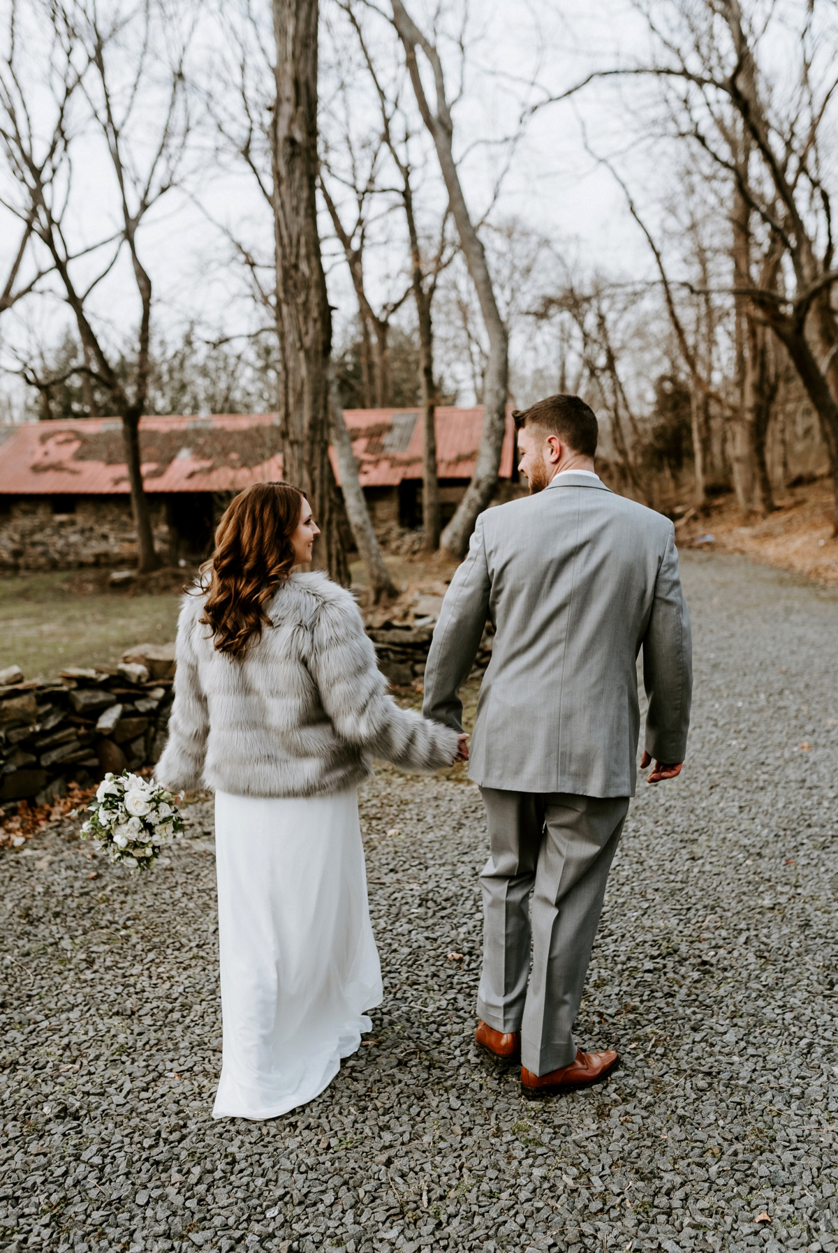 47 The Inn At Glencairn Winter Wedding Inspiration Winter Elopement Princeton Wedding Photographer NJ Wedding Photographer