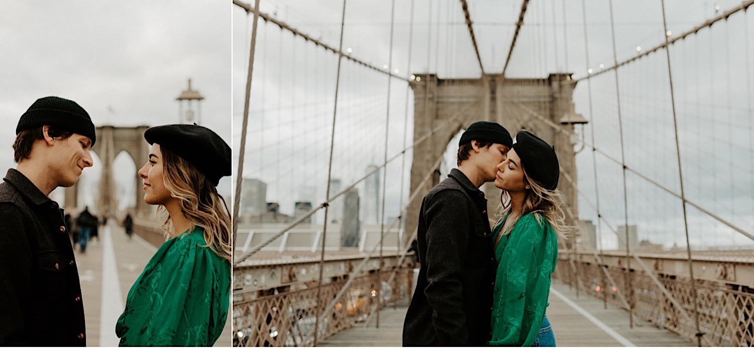 Brooklyn Bridge Engagement Session New York Wedding Photographer 07