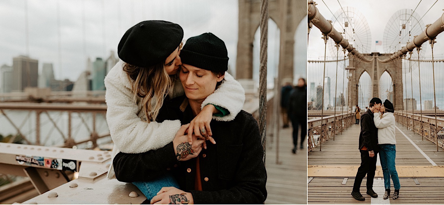 Brooklyn Bridge Engagement Session New York Wedding Photographer 08