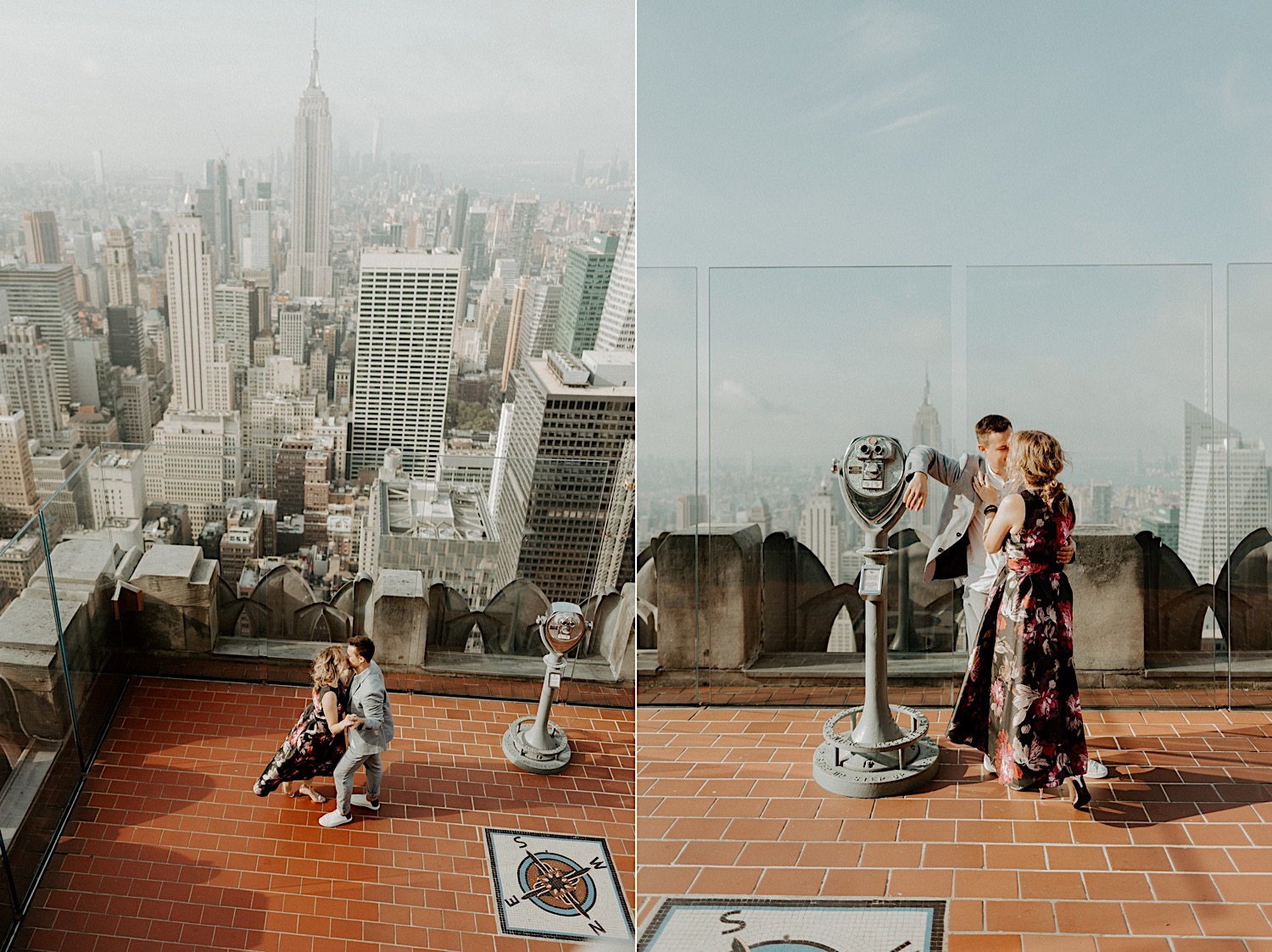 Top Of The Rock Engagement Session NYC Top Locations For Engagement Session New York Wedding Photographer 37