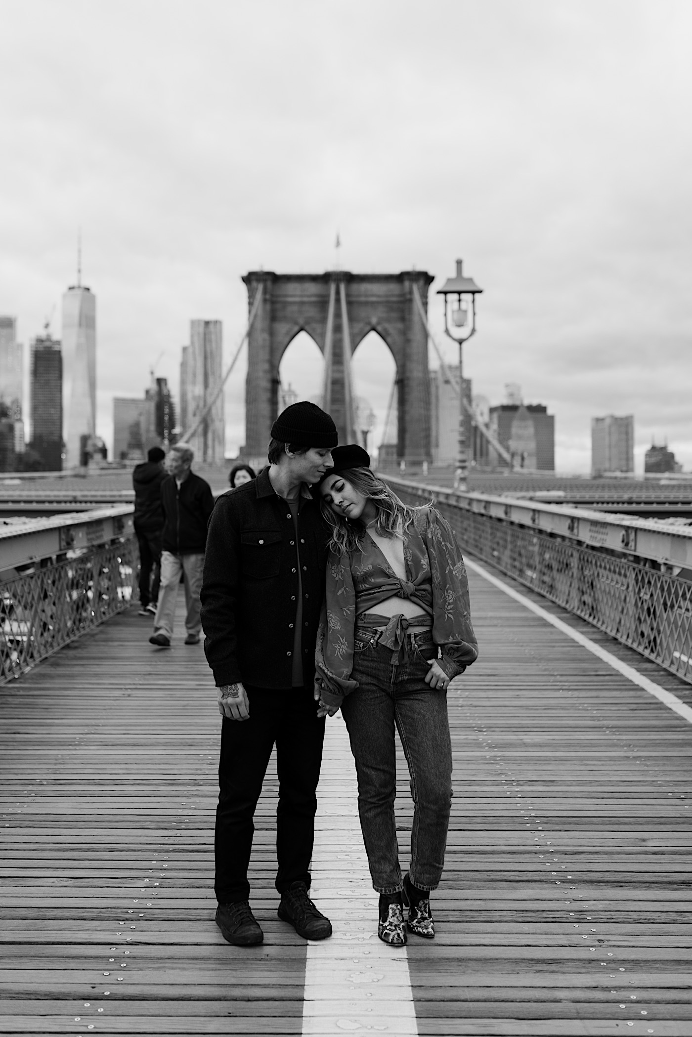 Brooklyn Bridge Engagement Photos Brooklyn Engagement Session 001