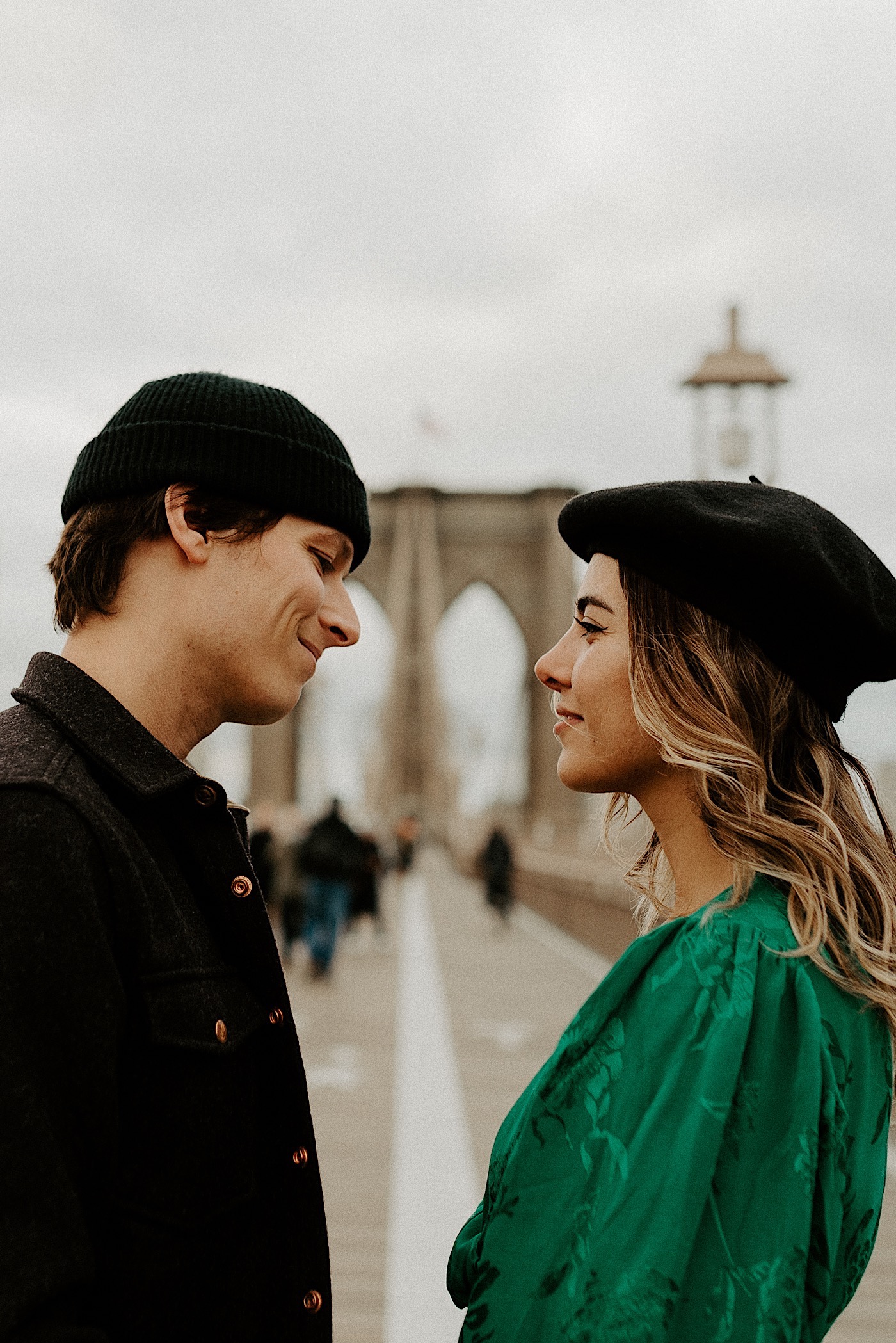Brooklyn Bridge Engagement Photos Brooklyn Engagement Session 005
