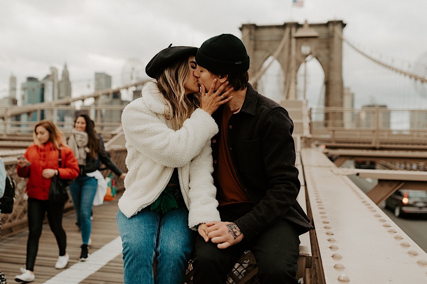 Brooklyn Bridge Engagement Photos Brooklyn Engagement Session 007