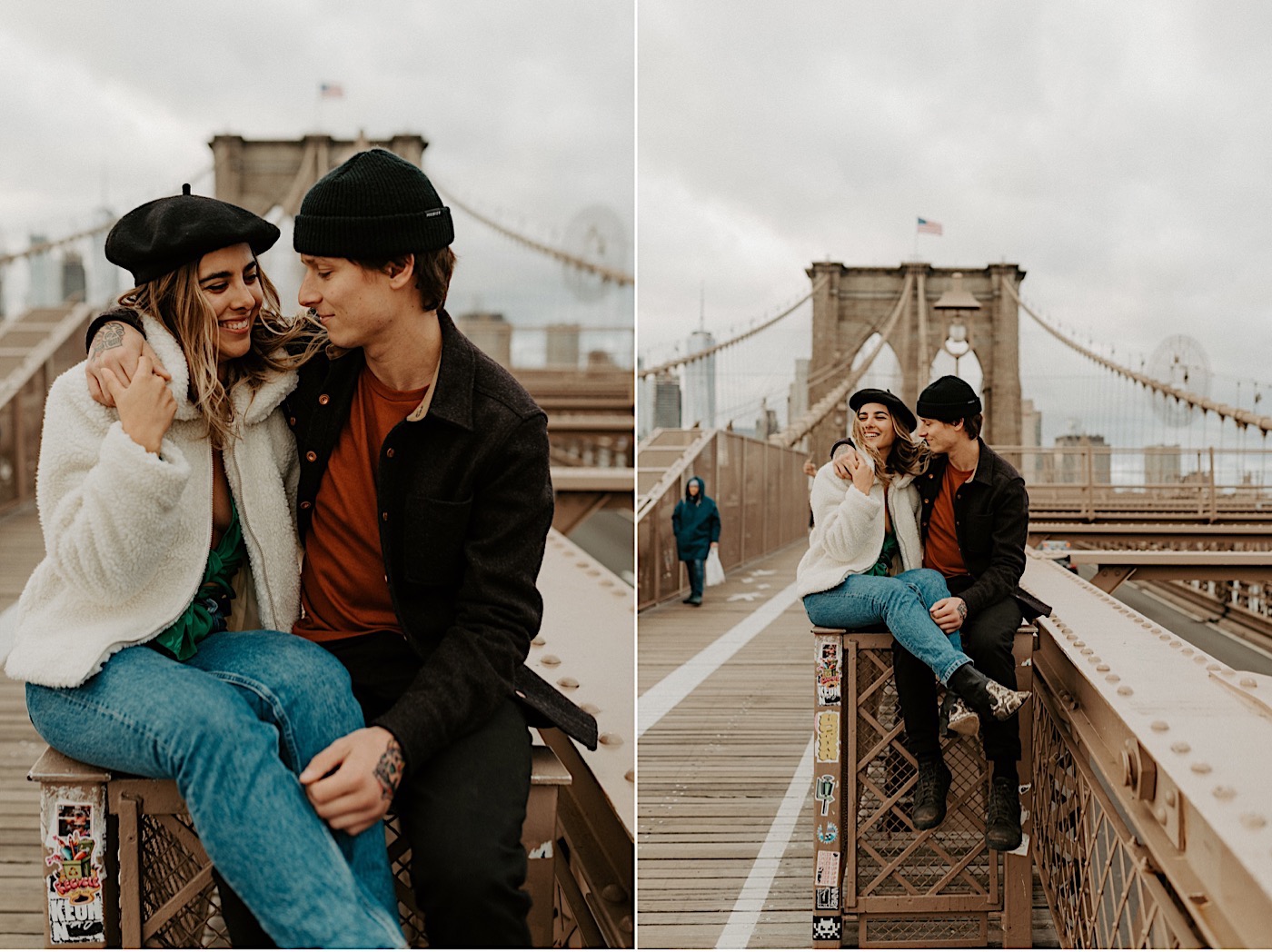 Brooklyn Bridge Engagement Photos Brooklyn Engagement Session 008