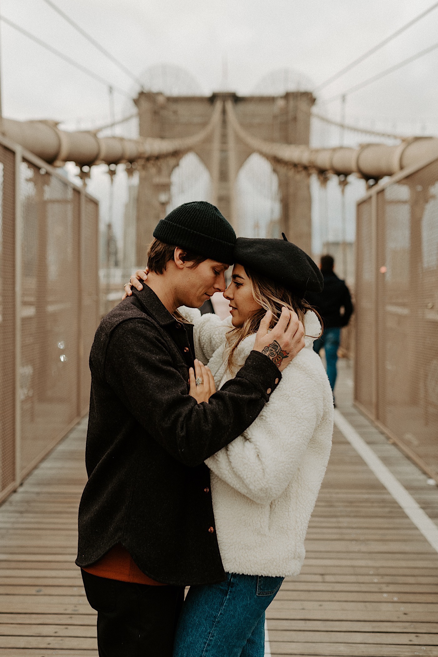 Brooklyn Bridge Engagement Photos Brooklyn Engagement Session 009