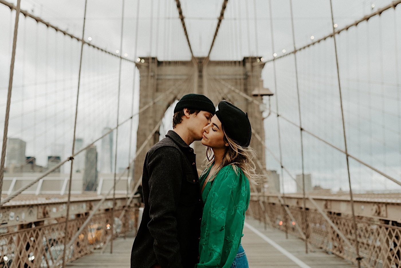Brooklyn Bridge Engagement Photos Brooklyn Engagement Session 016