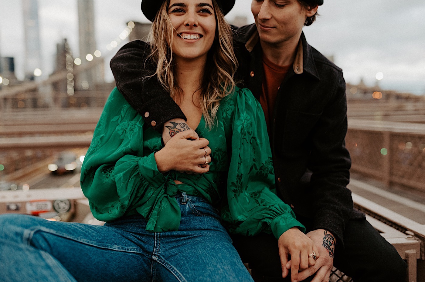 Brooklyn Bridge Engagement Photos Brooklyn Engagement Session 018