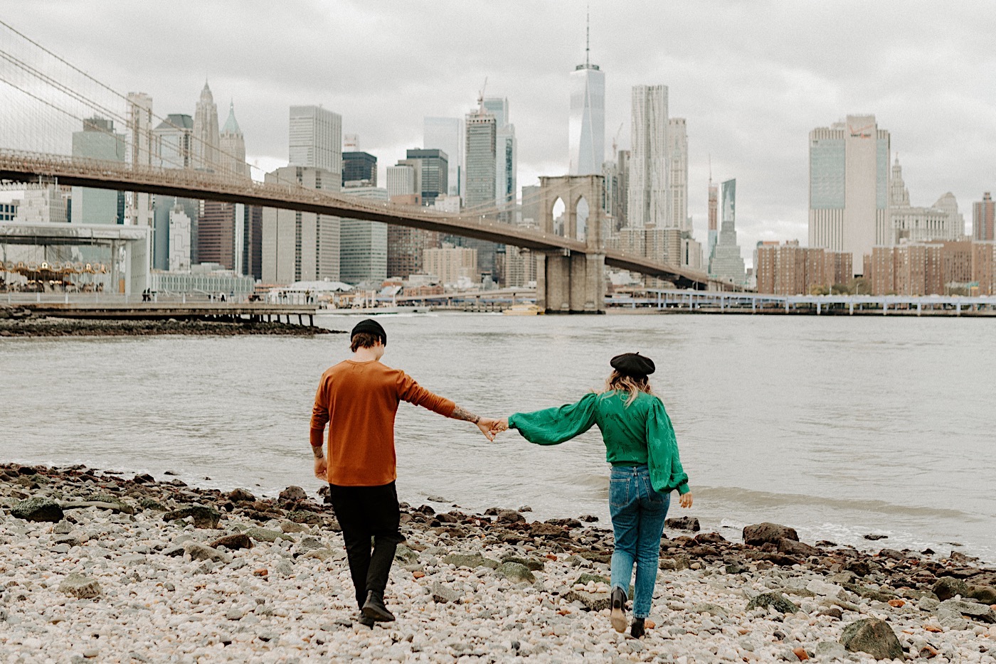 Dumbo Engagement Session New York Wedding Photographer 008