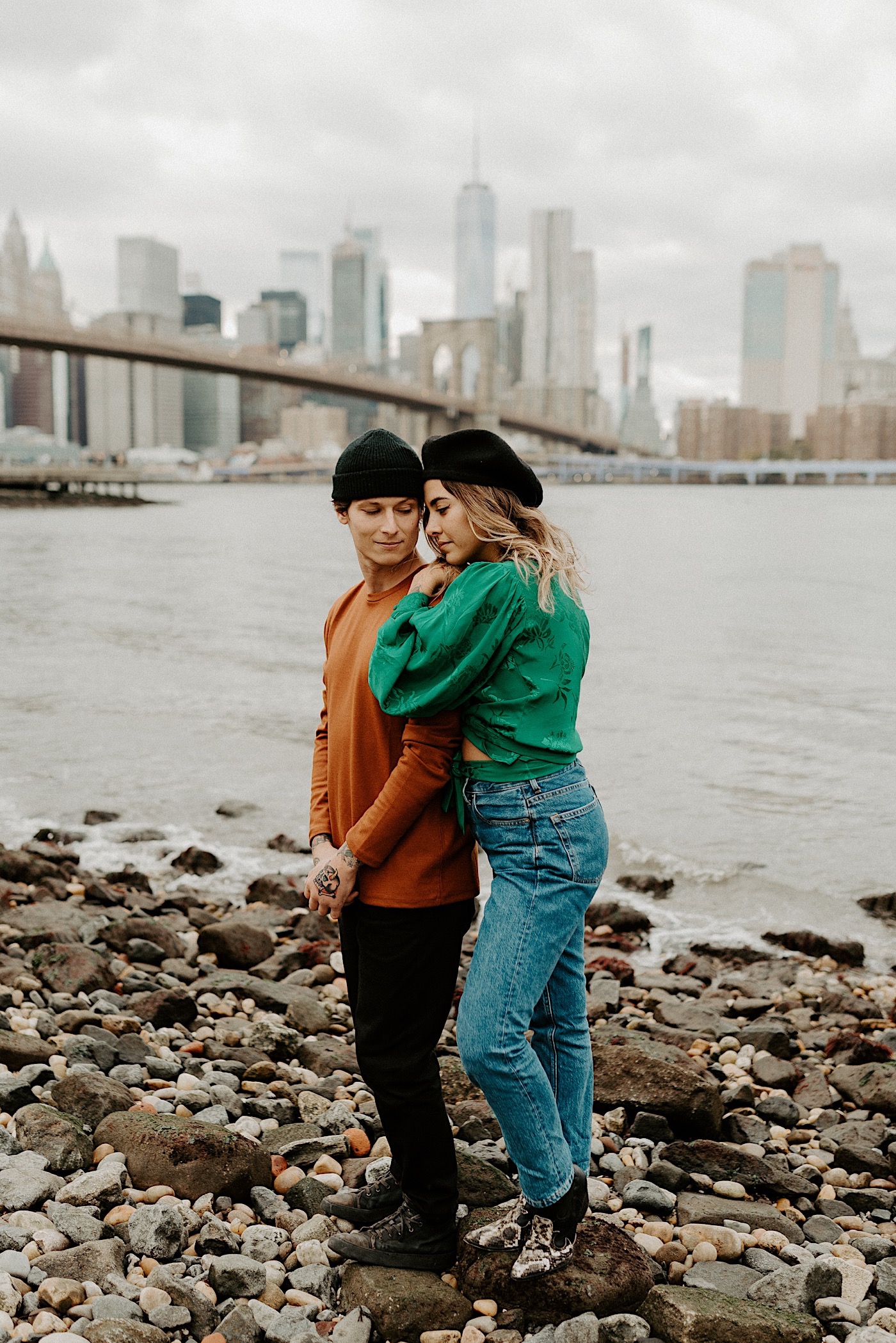 Dumbo Engagement Session New York Wedding Photographer 011