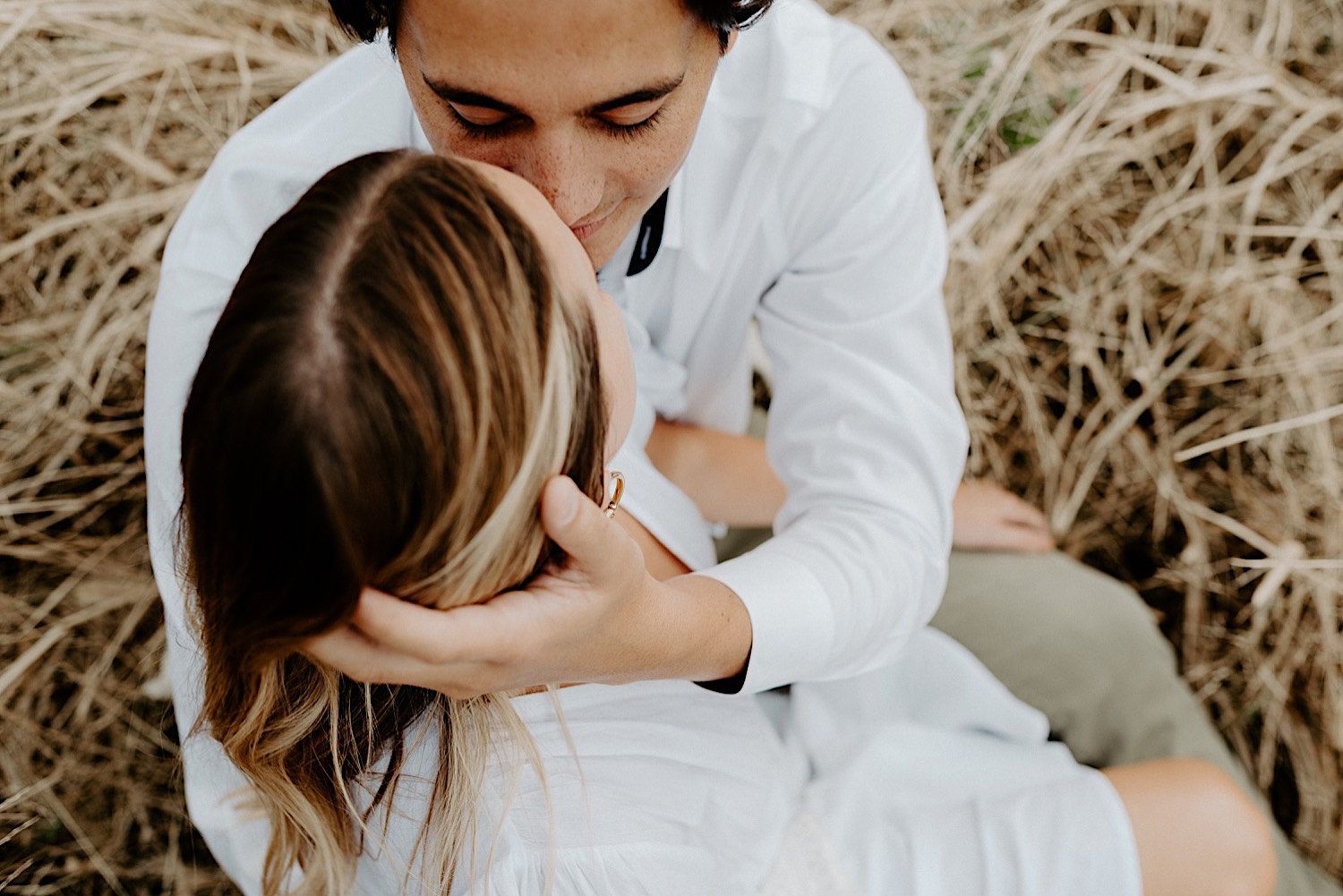 Fall Golden Field Enagement Session New Jersey Wedding Photographer 04