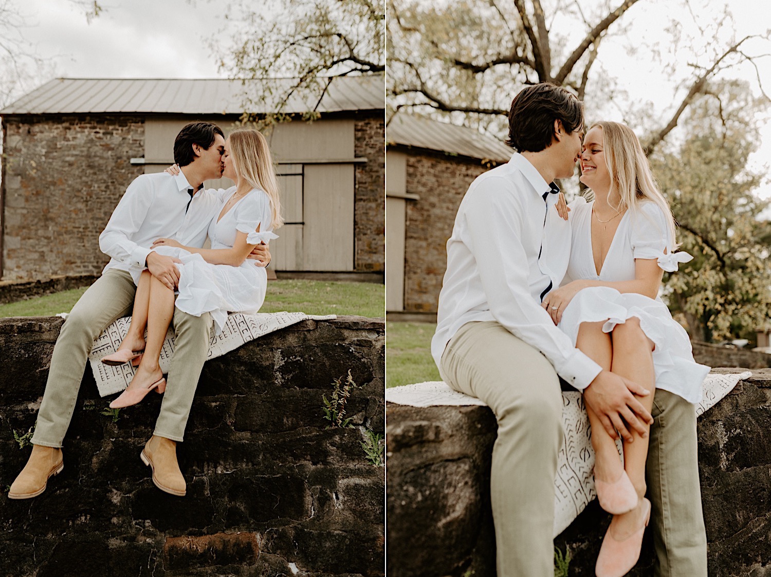 Fall Golden Field Enagement Session New Jersey Wedding Photographer 10