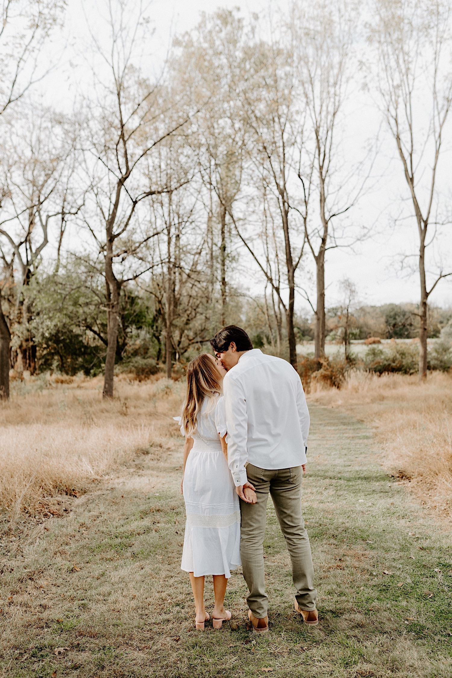 Fall Golden Field Enagement Session New Jersey Wedding Photographer 15