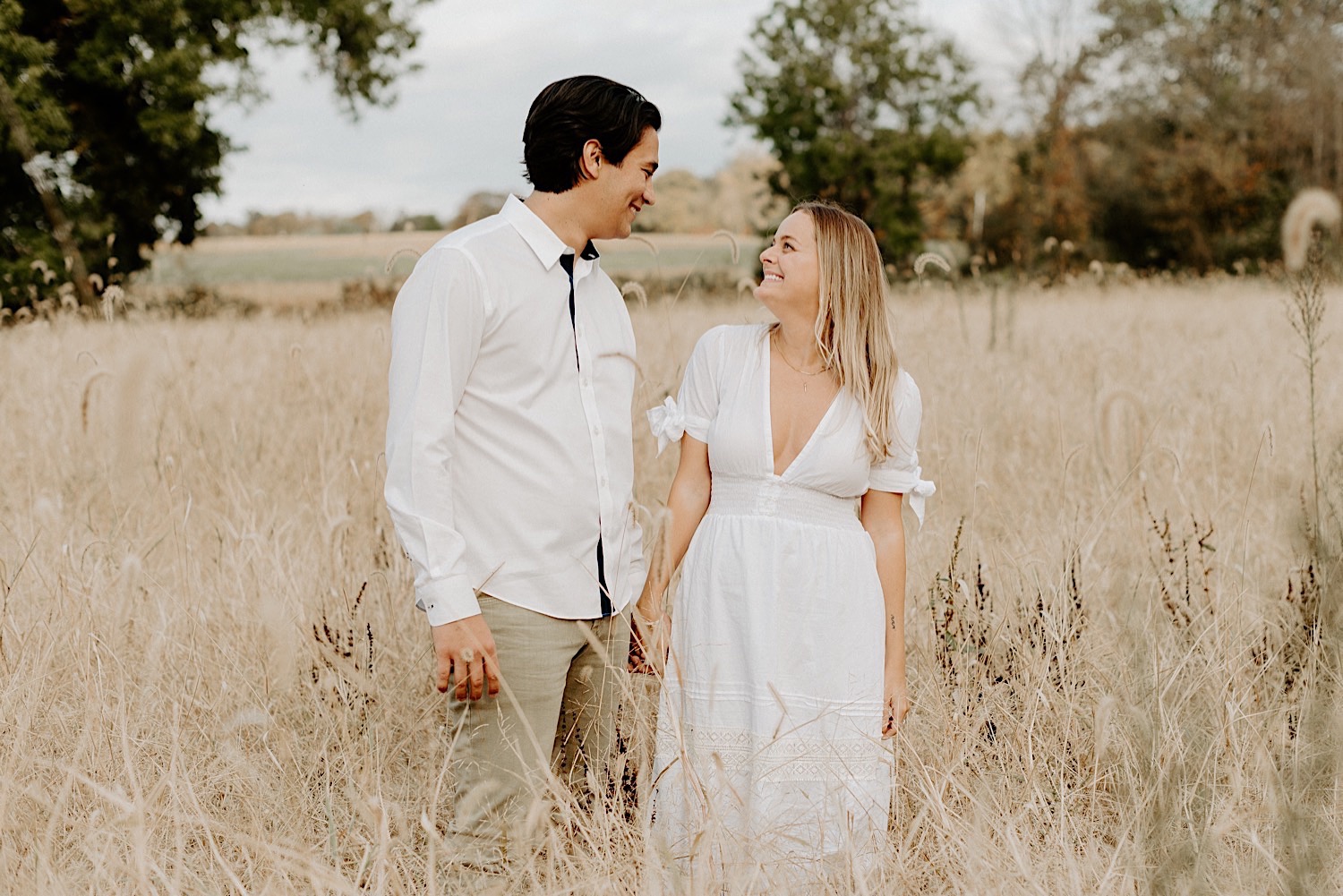 Woolverton Inn Engagement Session Fall Couple Session New Jersey Wedding Photographer 12