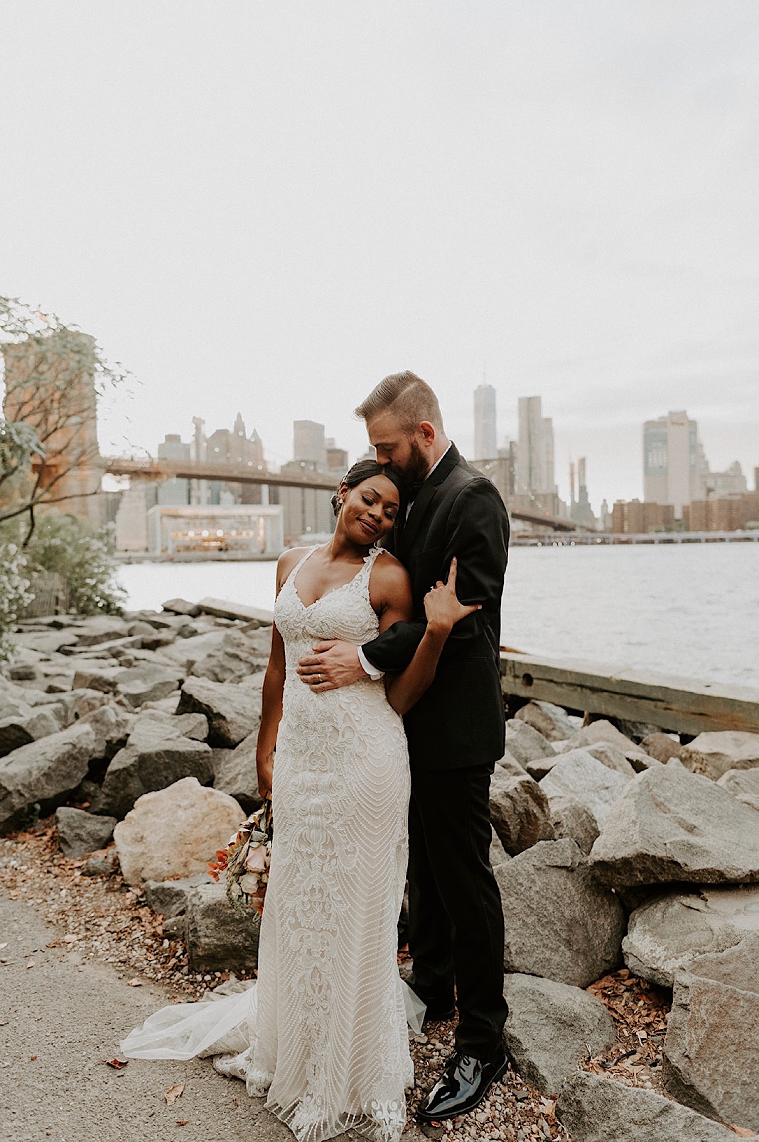 024 Brooklyn Dumbo Elopement Brooklyn Wedding Photographer NYC Wedding Destination Elopement