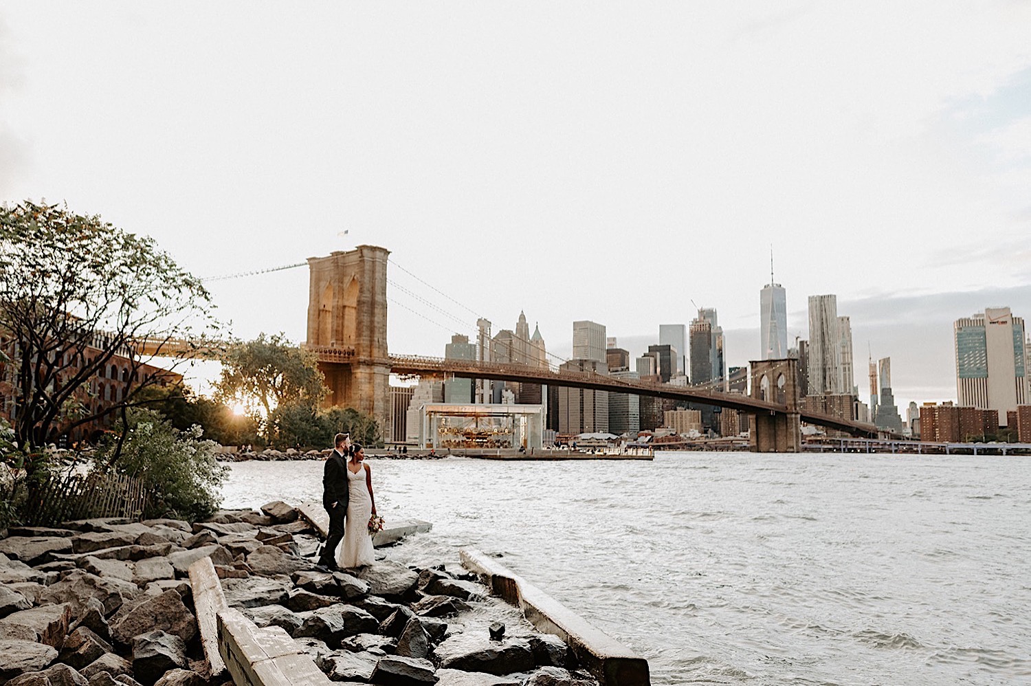 044 Brooklyn Dumbo Elopement Brooklyn Wedding Photographer NYC Wedding Destination Elopement