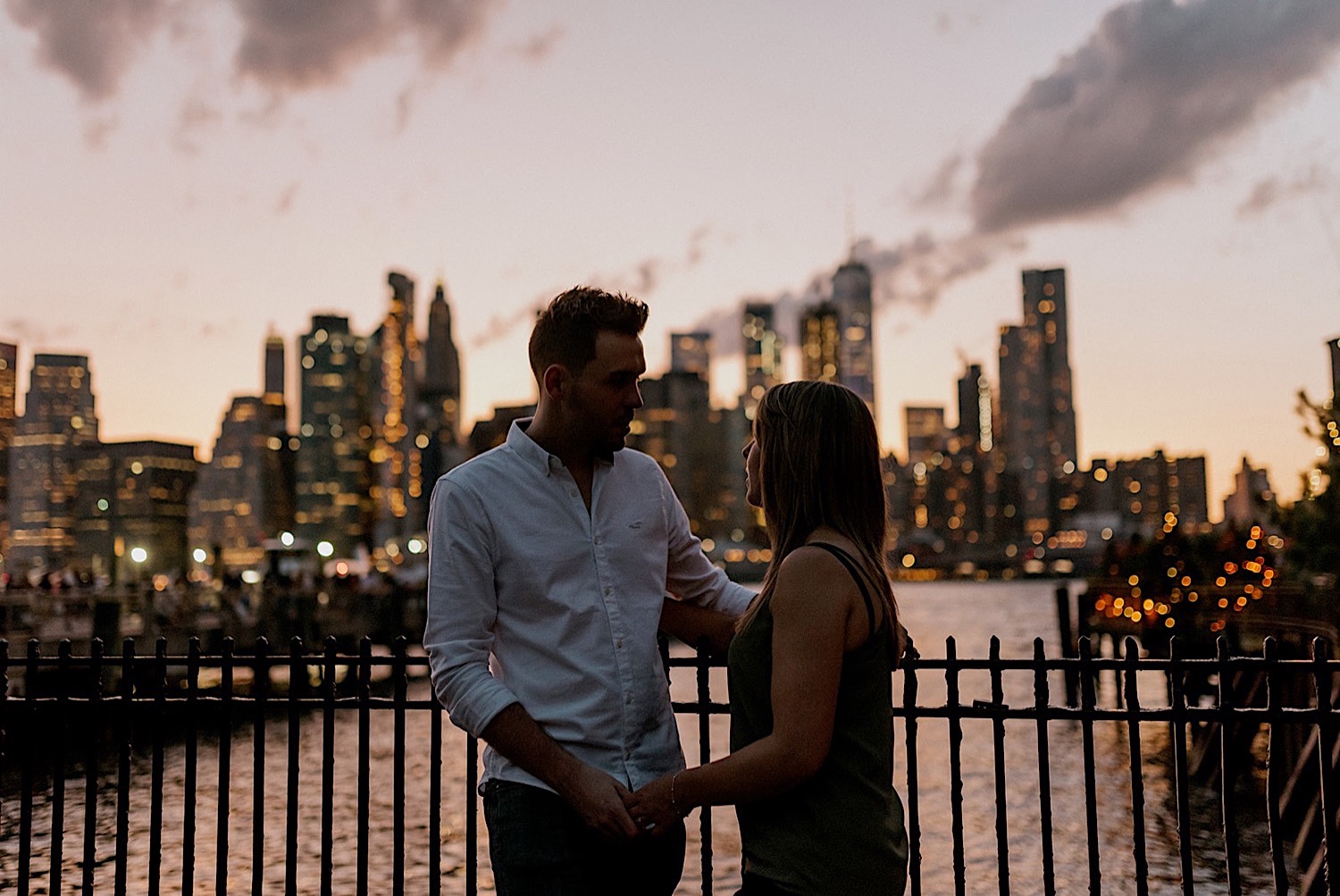 052 Brooklyn Bridge Engagement Photos Brooklyn Engagement Session NYC Wedding Photographer Engagement Ring