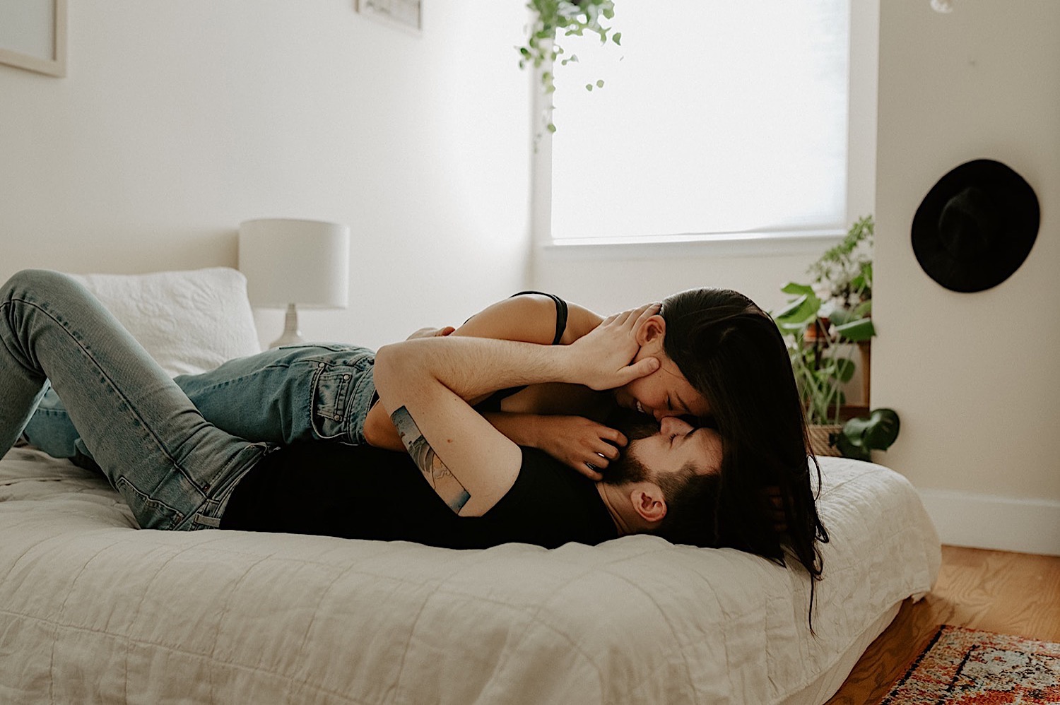 061 Brooklyn Engagement Session In Home Engagement Photos Winter Engagement Photos New York Wedding Photographer