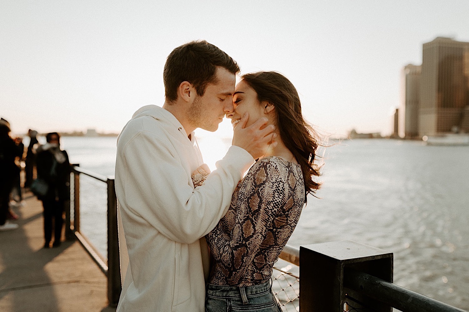 067 Brooklyn Bridge Engagement Photos Brooklyn Engagement Session NYC Wedding Photographer Pebble Beach Dumbo