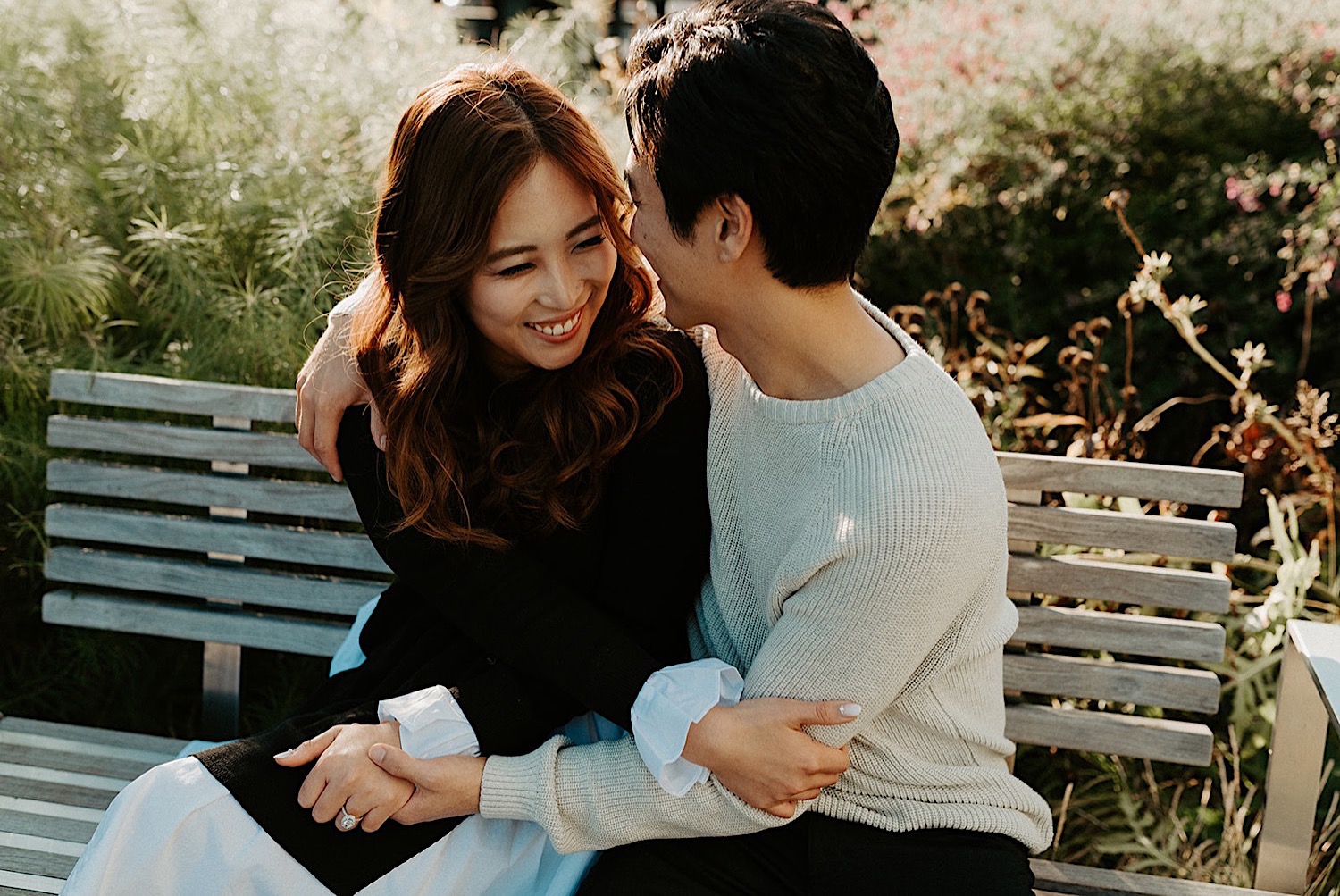 072 The High Line Engagement Photos The Vessel Enagement Photos New York City Wedding Photographer