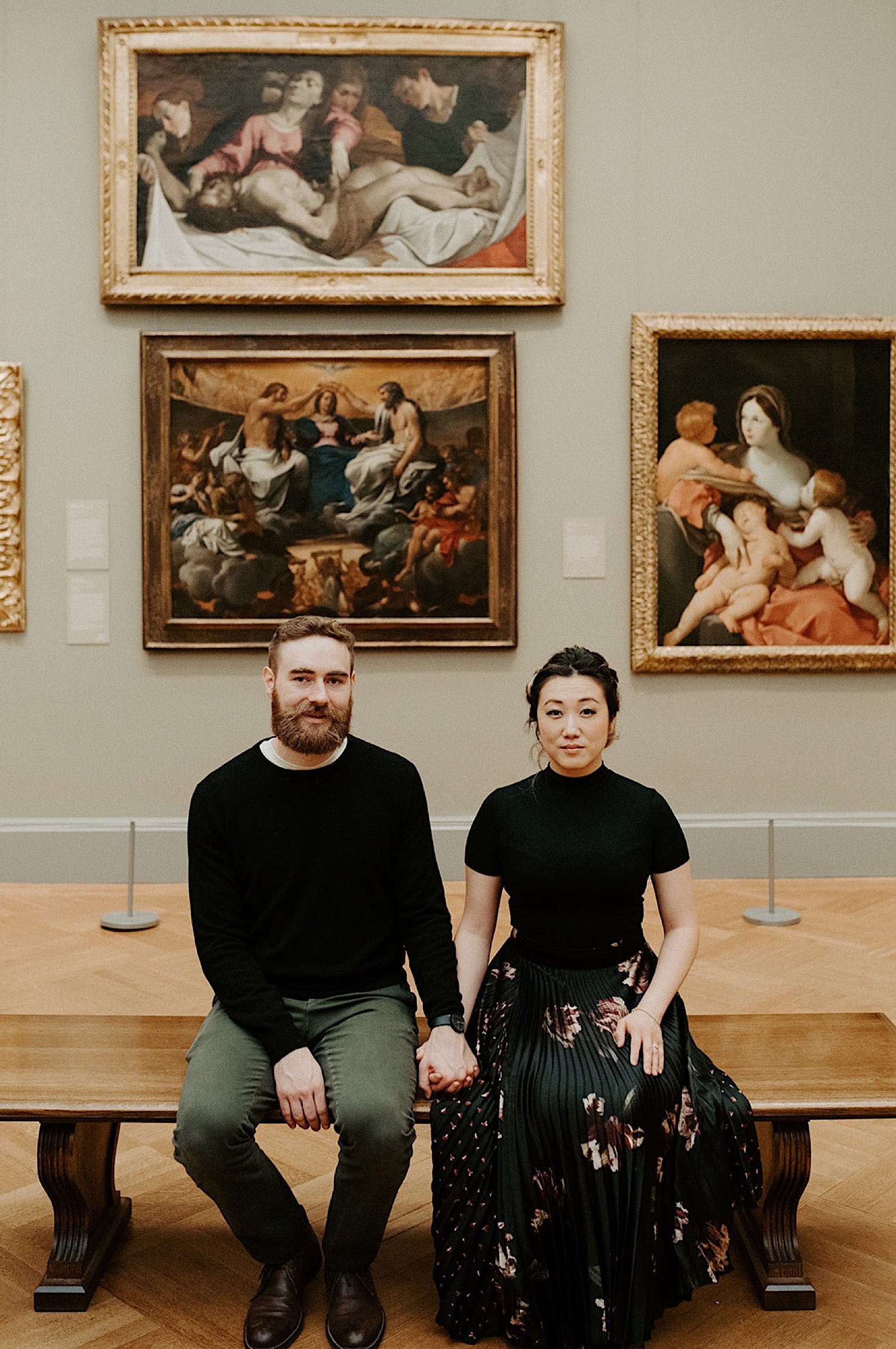082 JThe Met Museum Engagement Photos New York Wedding Photographer