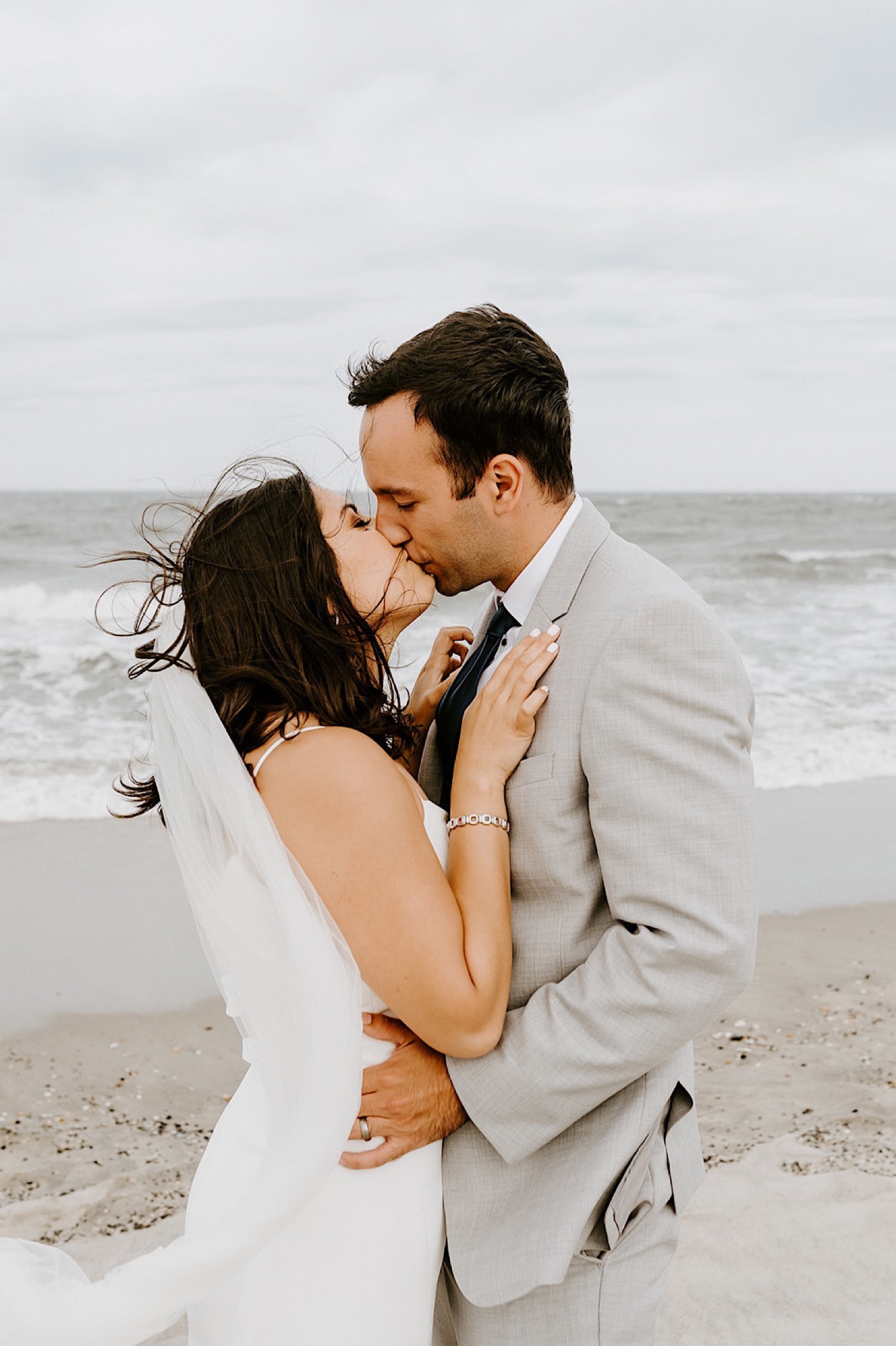 090 Sea Bright Wedding Beach Wedding Photos New Jersey Shore Wedding Nj Wedding Photographer Beach Elopement Photos