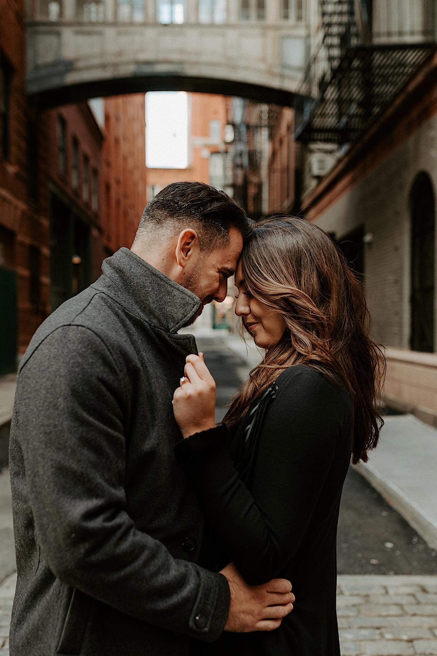 099 Tribeca Engagement Photos Downtown Manhattan Engagement Session NYC Wedding Photographer