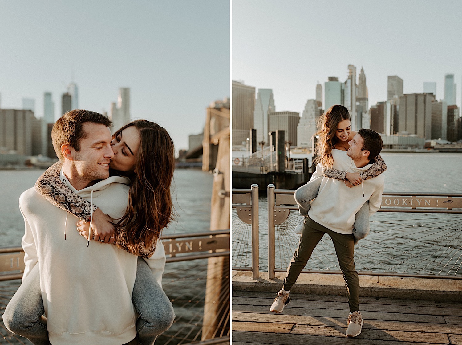 119 Brooklyn Bridge Engagement Photos Brooklyn Engagement Session NYC Wedding Photographer