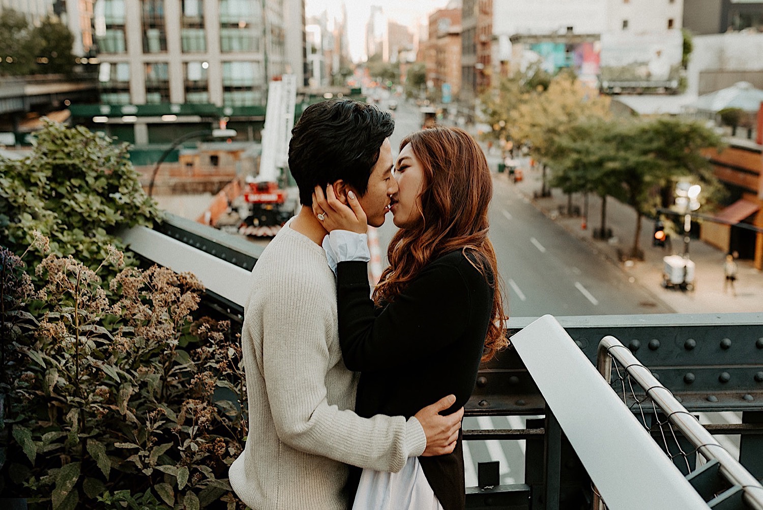 123 The High Line Engagement Photos The Vessel Enagement Photos New York City Wedding Photographer
