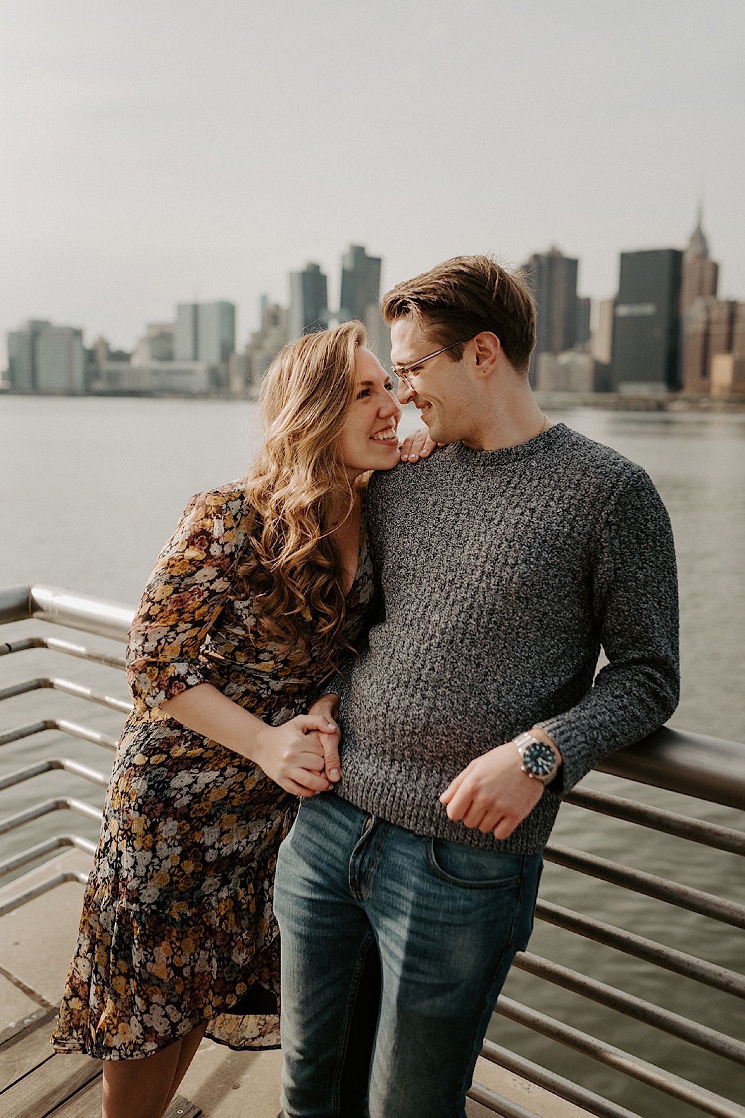 136 LIC Engagement Photos In Home Engagement Photos Brooklyn Wedding Photographer