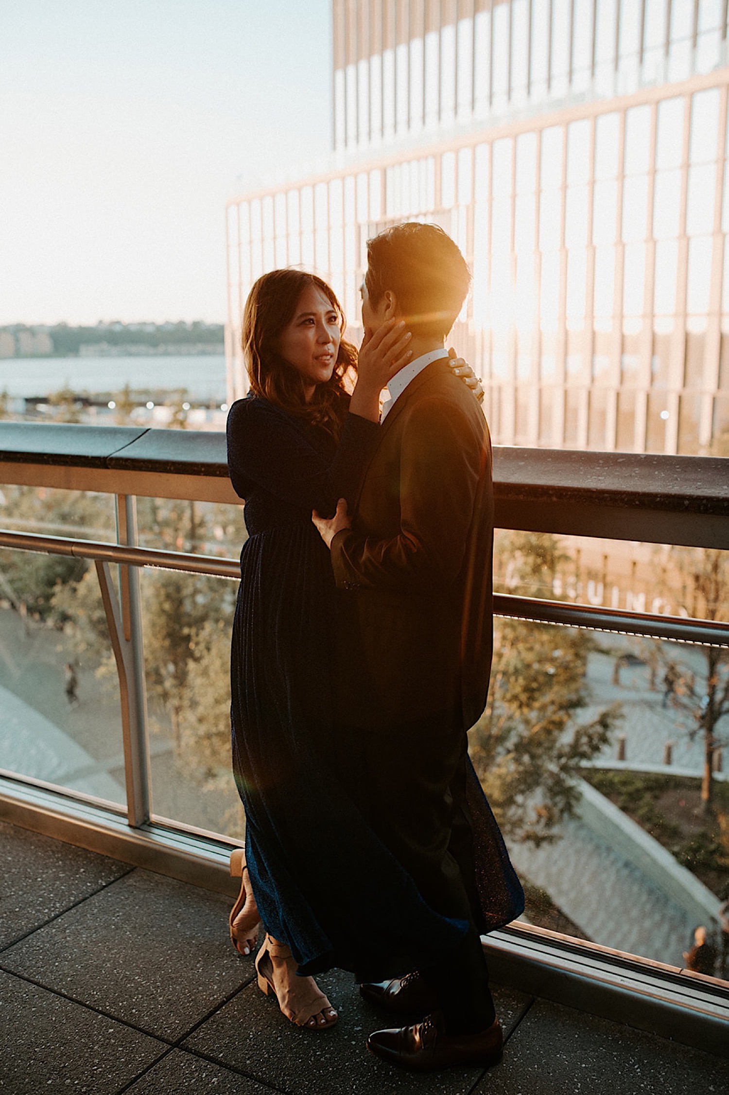 147 The High Line Engagement Photos The Vessel Enagement Photos New York City Wedding Photographer