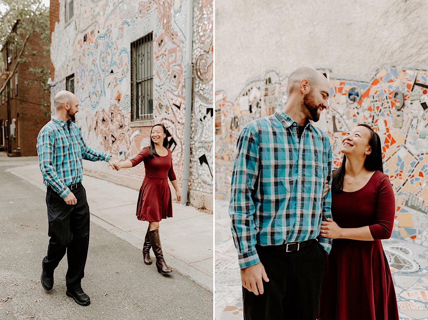 165 Magic Garden Philadelphia Engagement Photos Philadelphia Wedding Photographer
