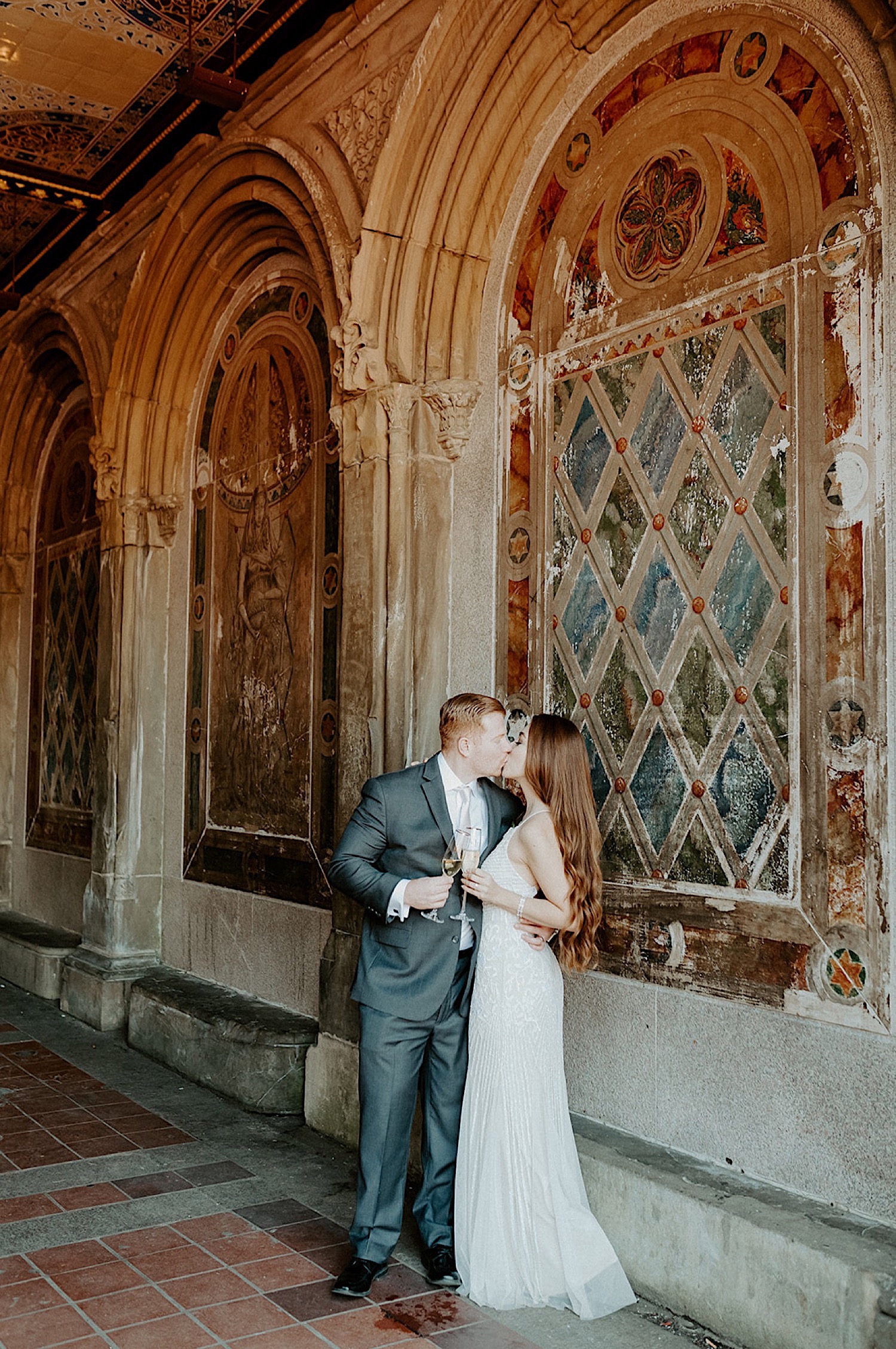 180 Central Park Elopement Bethesda Fountain Wedding Photos New York Wedding Photographer Central Park Wedding Photos