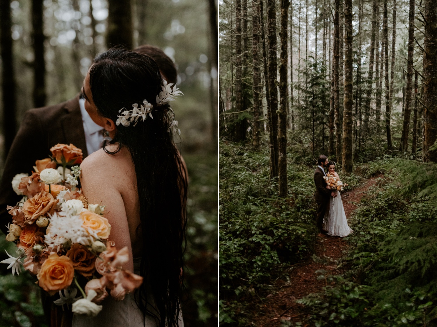 The Woodlands House Sandy Oregon Elopement Portland Elopement Photographer PNW Adventurous Elopement Anais Possamai Photography 042