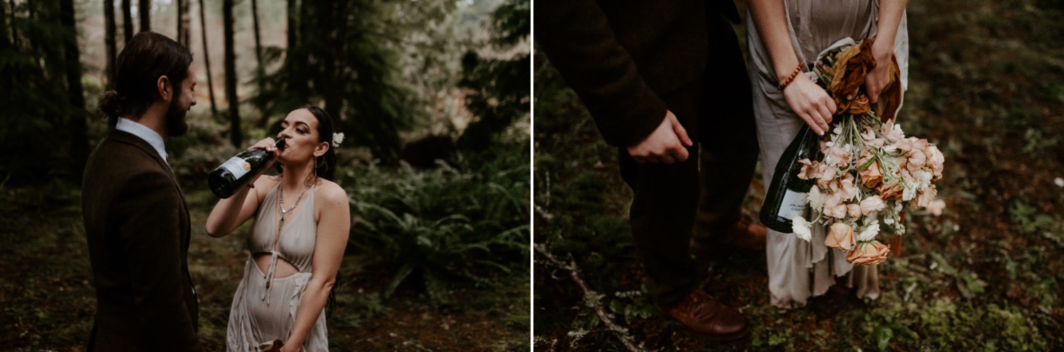 The Woodlands House Sandy Oregon Elopement Portland Elopement Photographer PNW Adventurous Elopement Anais Possamai Photography 046