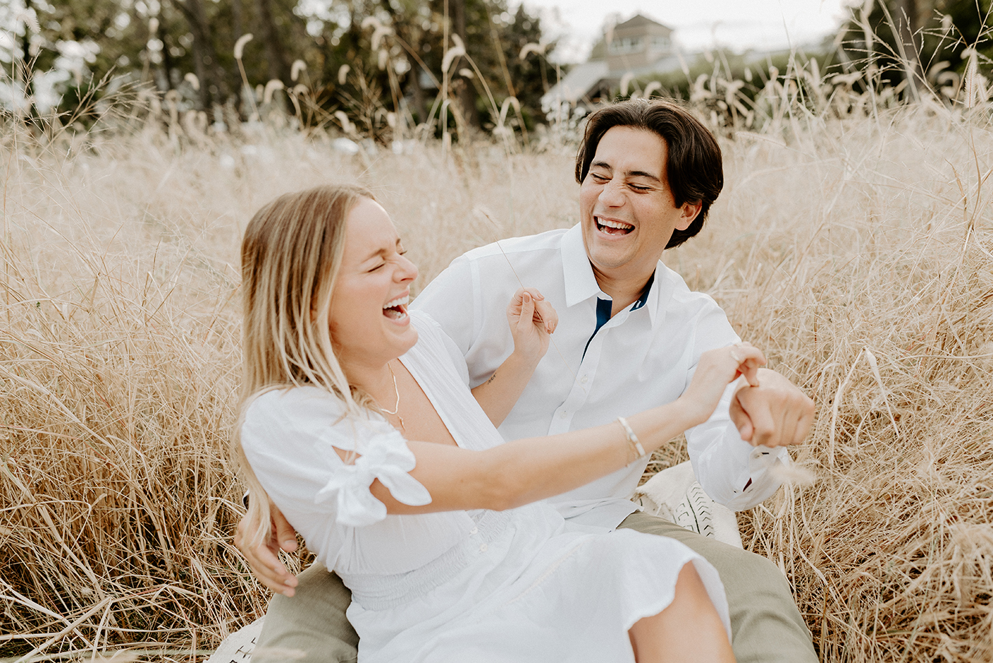 Fall Golden Fiels Engagement Session Woolverton Inn Engagement Photos New Jersey Wedding Photographer Anais Possamai Photography 35