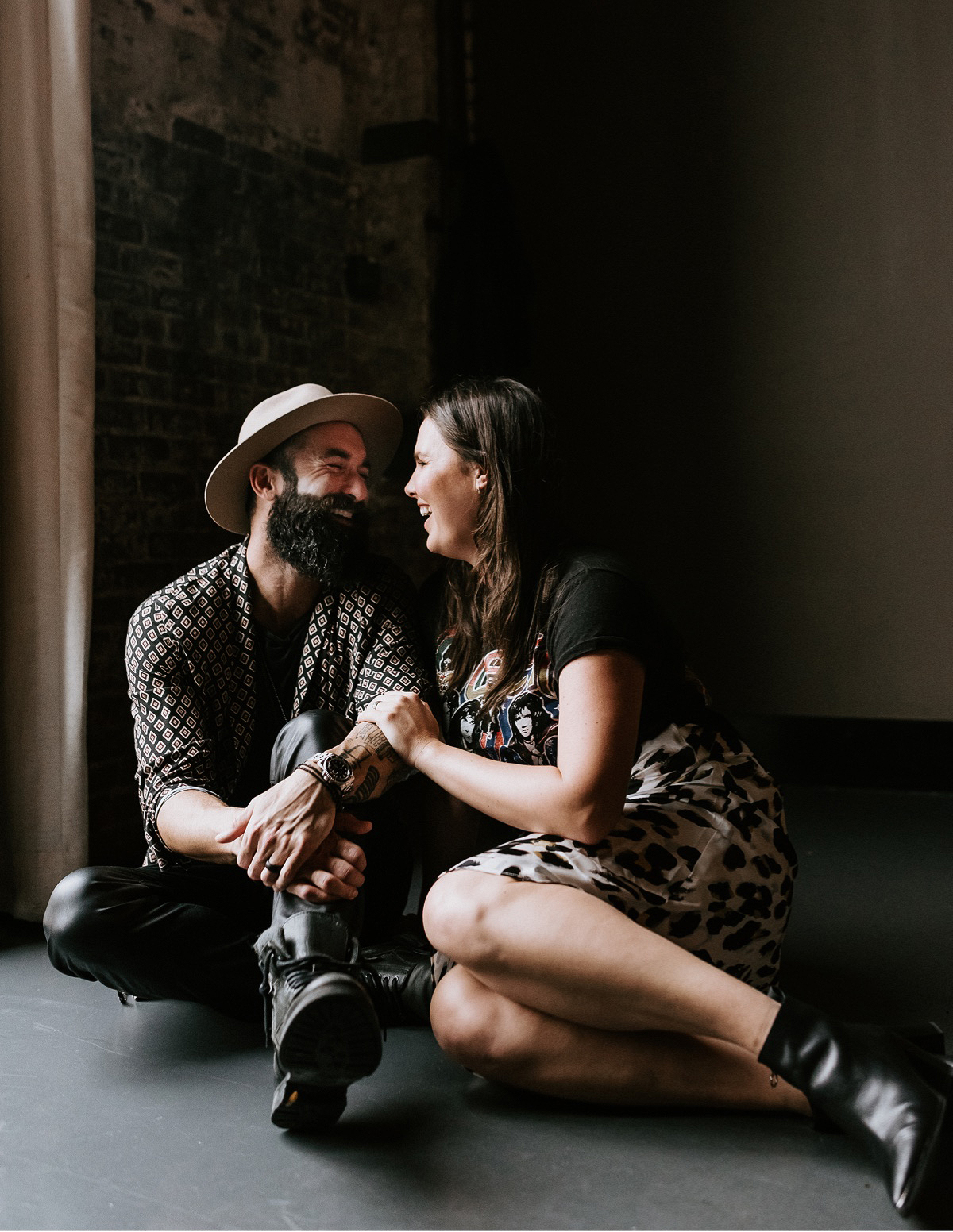 Indoor engagement, At home engagement, moody photographer, Brooklyn engagement, NYC Wedding Photographer