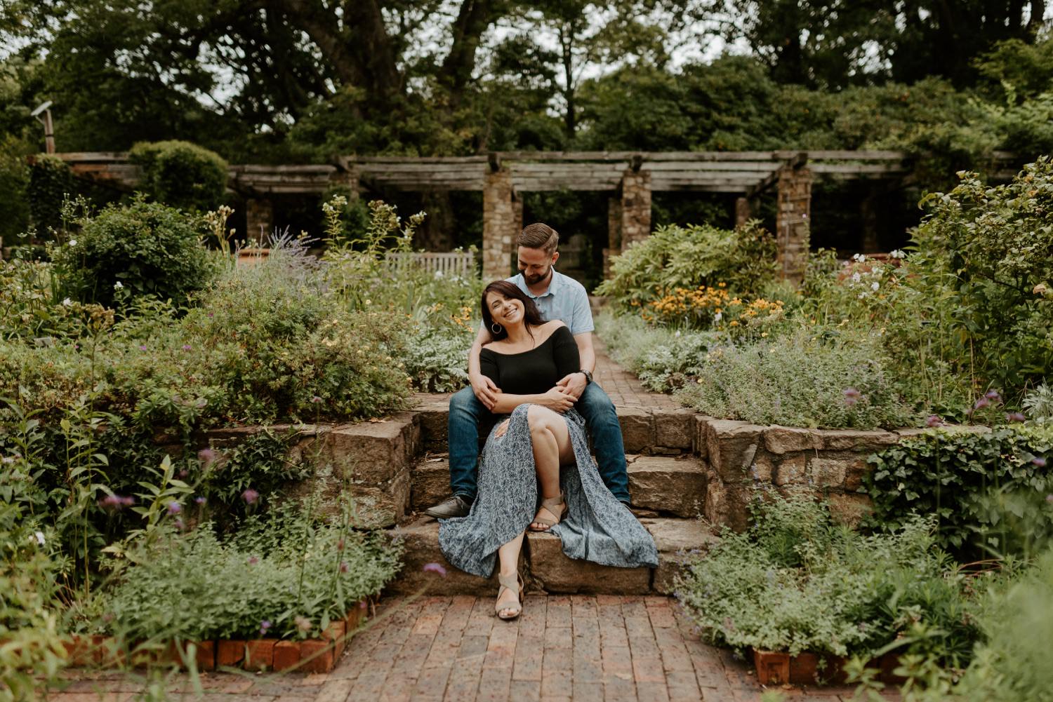 Cross Estate Gardens Summer Engagement Session New Jersey Wedding Photographer Anais Possamai Photography 016