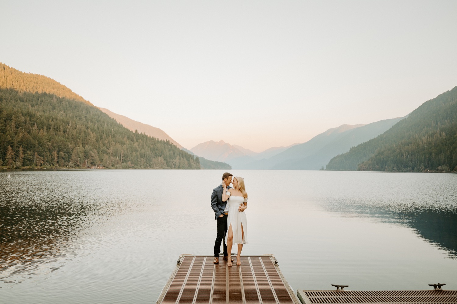 Lake Crescent Engagement Session Olympic National Park Seattle Wedding Photographer Anais Possamai Photography 37