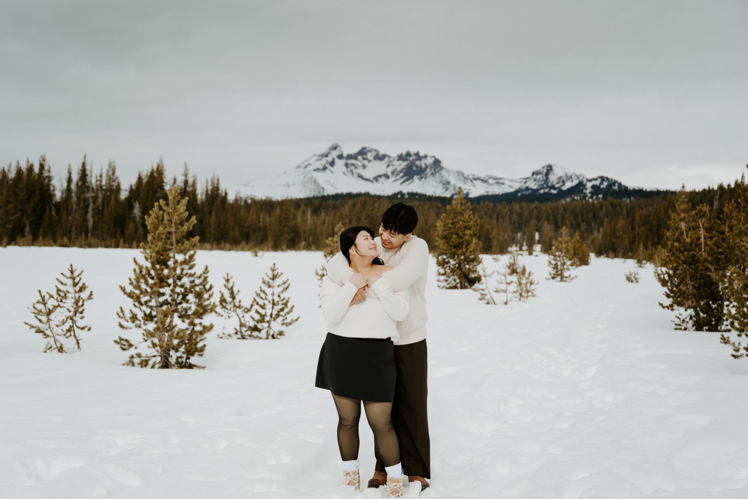 Dutchman Flat Proposal Mt Bachelor Engagement Photos Bend Wedding Photographer 018